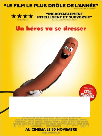 À quel film correspond cette affiche ?