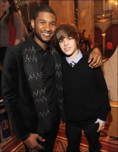 Quel ge Justin avait-il quand Scooter Braun l'a prsent  Usher ?