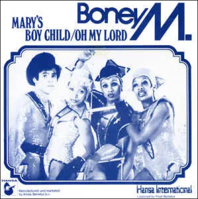 Mary's Boy Child - Boney M.
Superbe chanson de Noël de Boney M ! Enfin, superbe reprise, car cette chanson est à l'origine une chanson de...