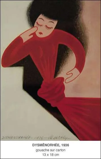 Quel peintre abstrait n en 1906 a ralis 'Dysmnorrhe' ?