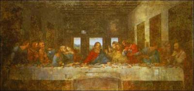 Quel peintre italien n en 1452 a ralis 'La Cne' ?