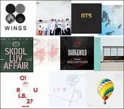 Quel album le groupe BTS a-t-il sorti en 2016 ?