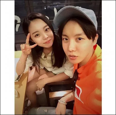 Comment s'appelle la sur de J-Hope ?