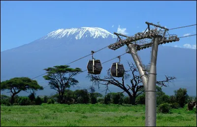 En quel année le nom du stratovolcan "Kilimandjaro" a-t-il été adopté ?