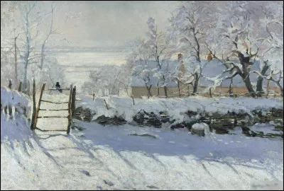 Quel peintre est l'auteur du tableau "La Pie" ?