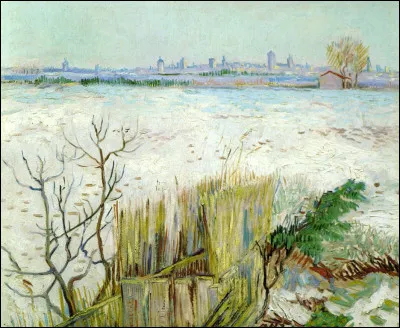 "Arles sous la neige" est un tableau de quel peintre ?