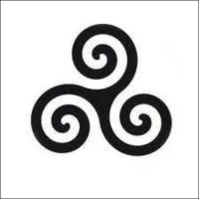 Comment s'appelle ce symbole celtique représentant trois spirales entrecroisées ?