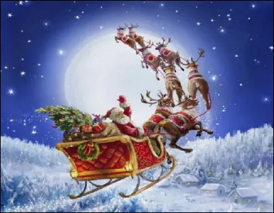 Quel est le nom du renne au nez rouge lumineux qui guide le père Noël et lui permet d'effectuer sa tournée malgré la neige et le brouillard ?