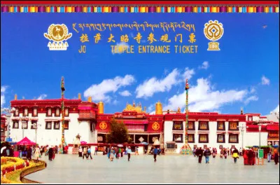 Quel est le nom du premier temple bouddhiste tibétain fondé en 639 à Lhassa ?