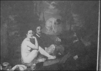 Ce tableau de Manet qui fit scandale au salon des refusés en 1863 s'intitule :