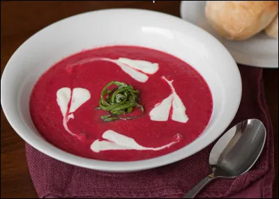 Quel plat est à base de betteraves ?