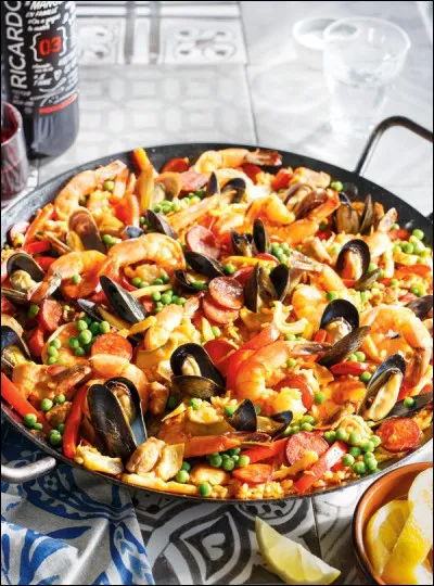 De quel pays est originaire la "paella" ?