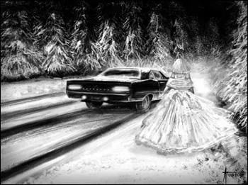 Dans le folklore francais, je suis une messagre de la mort habill en blanc. Qui suis-je ?