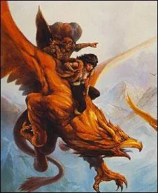 Dans la mythologie arabe, je suis un aigle gant qui peut soulever d'normes masses avec ses serres. Qui suis-je ?