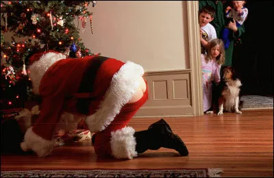 Père Noël ? Père Noël on voit votre :