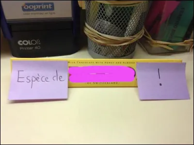 Zut ! On est chocolat, avec ça !