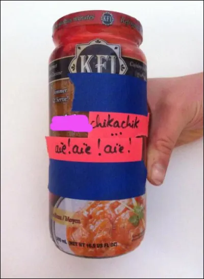 "La tacatac-quetique du gendarme..."