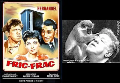 Ayant besoin d'un mot gentil avant la scène , une grande actrice [laquelle ?] lui demande comment il la trouve. La regardant fixement, d'une voix déchirante : « C'est fou ce que tu ressembles à Zaza ! » (sa guenon, qu'il venait de perdre !).