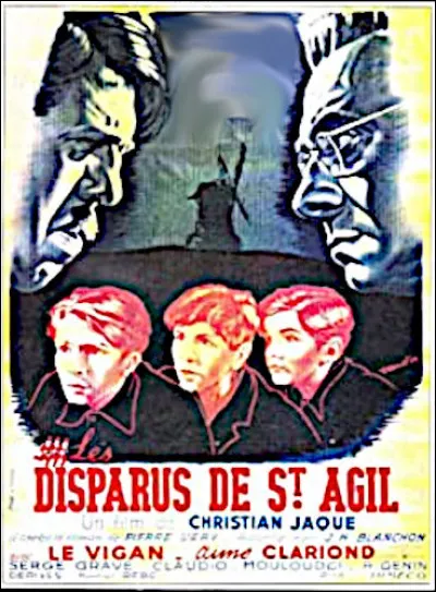 "Les disparus de Saint-Agil" (1938) > Dans ce film enchanteur et "tout public", on peut découvrir un jeune futur grand interprète - d'alors 15 ans - et un formidable acteur d'origine allemande : qui sont-ils ?