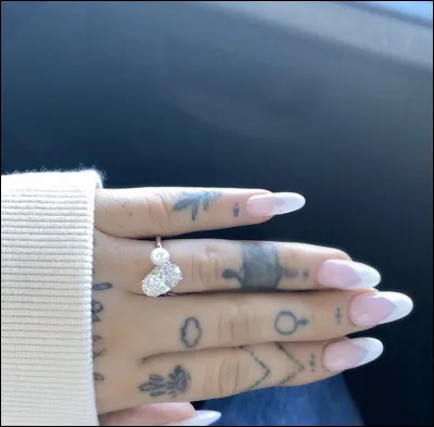 Avec qui Ariana est-elle fiancée ?