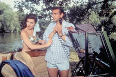 Et entre deux baisers, James décroche le téléphone du véhicule...