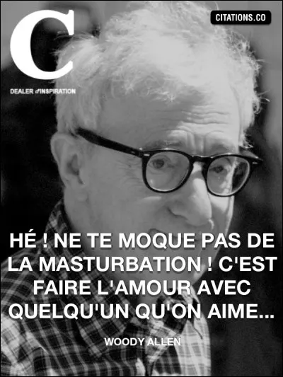 Je ne crois pas en l'au-delà ...