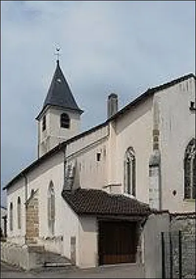 Voici l'&eacute;glise Saint-Brice de O&euml;lleville. Village du Grand-Est, entre Mirecourt et Ch&acirc;tenois, il se situe dans le d&eacute;partement ...
