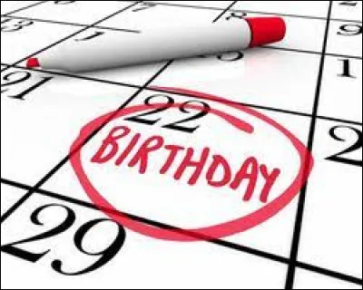 Quelle date se rapproche le plus de la tienne ?