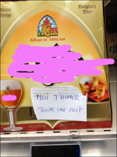 Ah, il paraît que l'abbaye vient en mangeant...