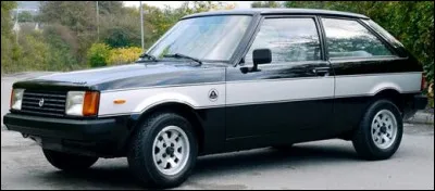 Quelle est cette petite anglaise sportive des années 80 qui a pas mal sillonné la France ?