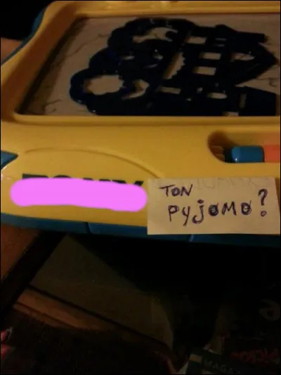 ...et tu t'es bross&eacute; les dents ?