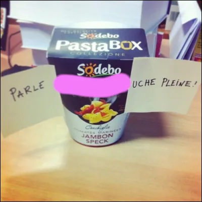 C'est vrai que c'est pas poli !