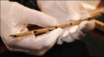 35 - 40 000 ans > Cette flûte en os de vautour est très ressemblante aux instruments moderne : qu'a-t-elle de remarquable ?