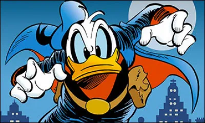 Dans certain album ou BD, il se transforme en super-h&eacute;ros se faisant appeler...