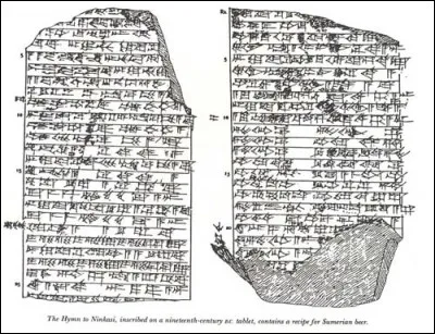 Vers - 1 800, un hymne à Ninkasi (déesse de l'alcool local(e) !) inclut une recette de bière contenant diverses céréales recuites, du malt et du miel : où pouvait-on trouver ce breuvage ?