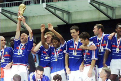 Où étais-tu au moment de la victoire des Bleus, lors de leur victoire en 1998 ?