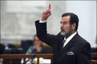 De quel pays Saddam Hussein était-il un homme d'état ?