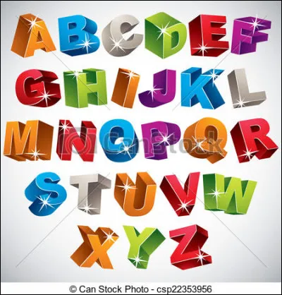 Quelles lettres préfères-tu ?