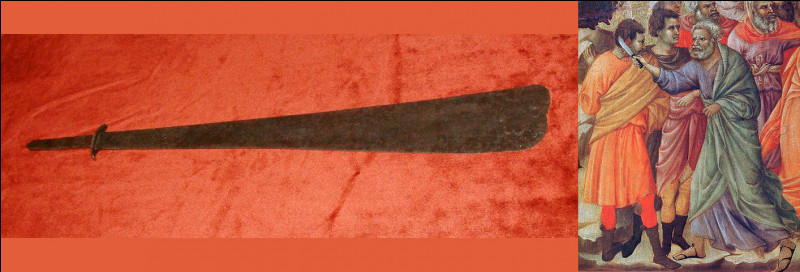 Xe s ou Ier s. > On rigole moins avec l'épée de Saint-Pierre qui servit à couper ... de Malchus : elle est conservée et vénérée comme étant d'époque, à ...