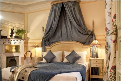 Dans quel style a-t-on vu apparaître les ciels de lit ?