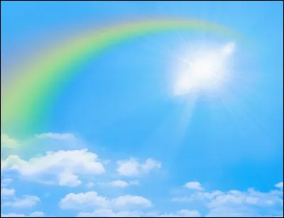 Combien de couleurs l'oeil humain peut-il distinguer dans un arc-en-ciel ?