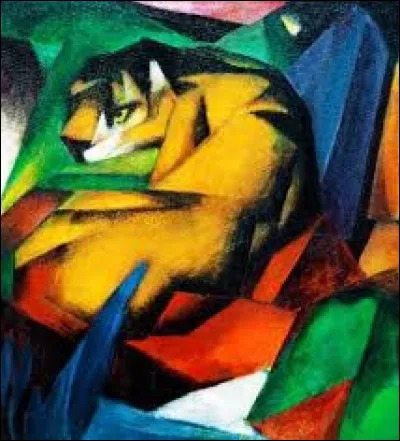 Quel était le mouvement du peintre Franz Marc ?