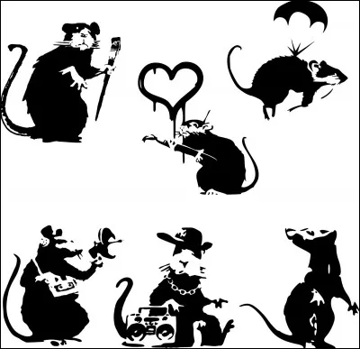 Pourquoi Banksy aime-t-il beaucoup dessiner des rats ?