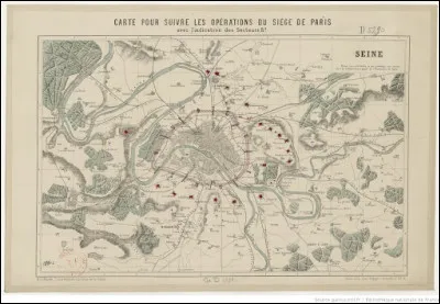 En 1870, deux éléphants d'Asie du Jardin des Plantes de Paris, Castor et Pollux, ...