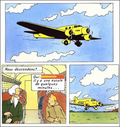 Un peu de géo > Partant de Belgique, Tintin et le "faux" professeur Halambique s'envolent vers la Syldavie : où feront-ils escale, logiquement ?