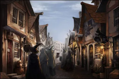 Au chemin de Traverse, vous allez chez :