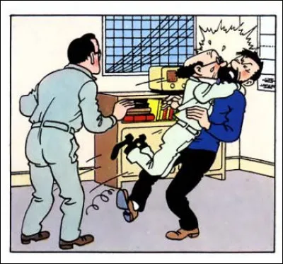 À quelle rare scène d'effusions débridées assistons-nous ! Quelle en est donc la cause ?