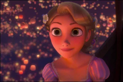 Comment sont les cheveux de Raiponce ?