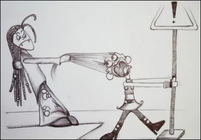 Vous me racontez une histoire et tout à coup je vous dis "C'est tiré par les cheveux". Qu'est-ce-que je veux dire par là ?