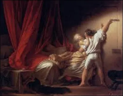 ''Le Verrou'' est une scène galante peinte par un artiste rococo. Exécuté en 1777, qui en est l'auteur ?